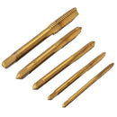 5 x M3 M4 M5 M6 M8 HSS Hand Screw Thread Tapper Metric Plug Tap Set Hom XJZ FRS