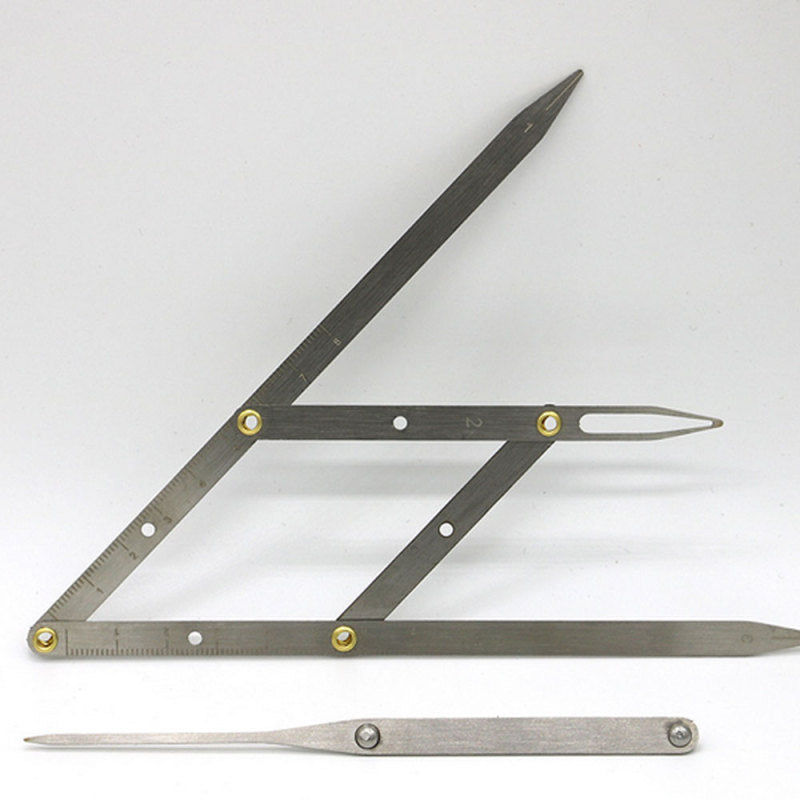 Makeup Tool Balance Template Stencil Shaper Beauty Tattoo Eyebrows Ruler Tool za