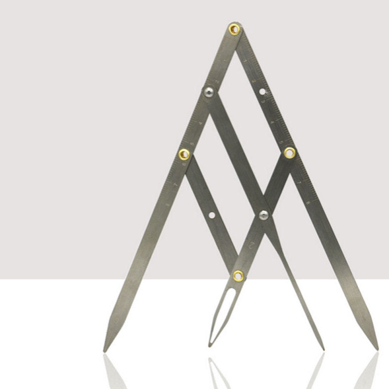 Makeup Tool Balance Template Stencil Shaper Beauty Tattoo Eyebrows Ruler Tool za