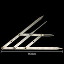 Makeup Tool Balance Template Stencil Shaper Beauty Tattoo Eyebrows Ruler Tool za