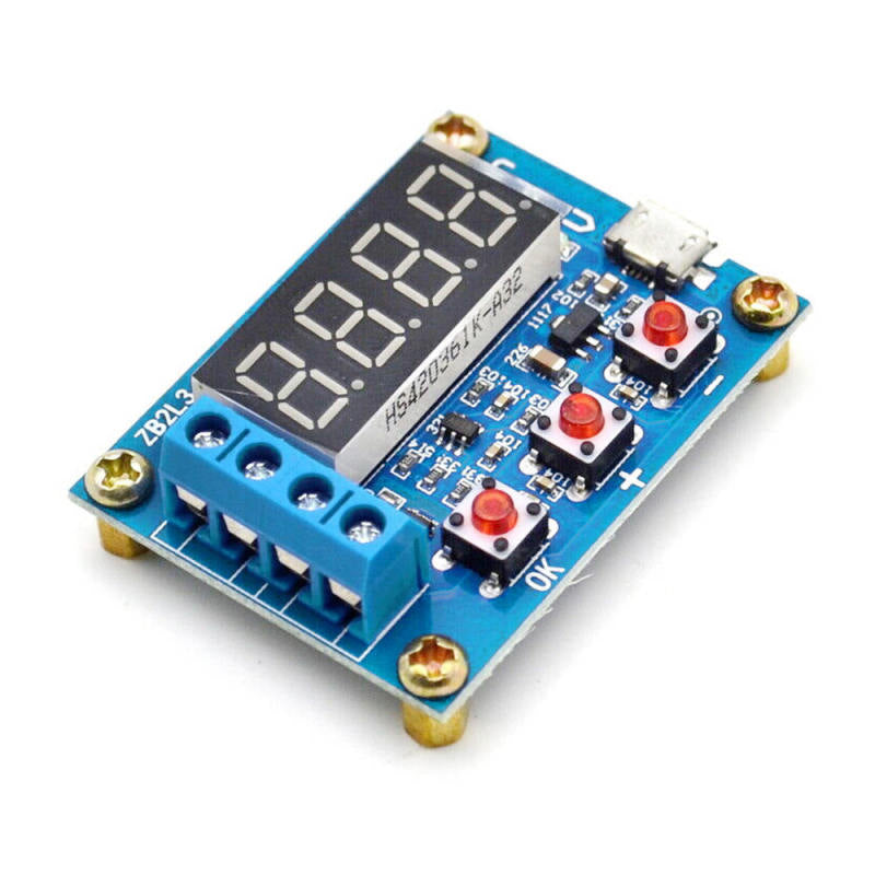 1 x ZB2L3 Lithium Lead-acid Battery Capacity Meter Discharge Analyzer Tester New