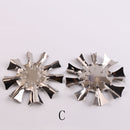 French Manicure Modeling Shaping Stainless Stamping Plates Nail Making Art Tool