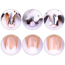 French Manicure Modeling Shaping Stainless Stamping Plates Nail Making Art Tool