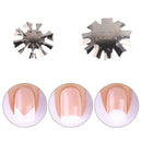 French Manicure Modeling Shaping Stainless Stamping Plates Nail Making Art Tool
