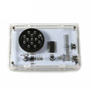 LED Digital Clock Music Audio Spectrum Electronic Kit Temperature Displ HCA