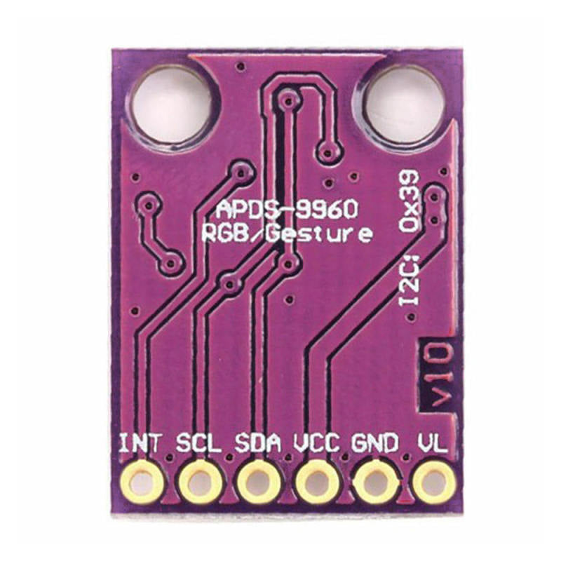 1 x GY-9960 3.3V RGB IR Gesture Detection Sensor APDS-9960 Breakout Modu GQH