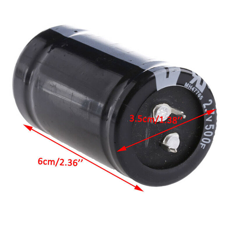1 x 500F Automobile Car Farad Capacitor 35*60MM Super Capacitor OFY YAW