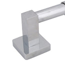 1 x Square Modern Bathroom Toilet Roll Holder in Chrome Wall Mounted Desi DUE