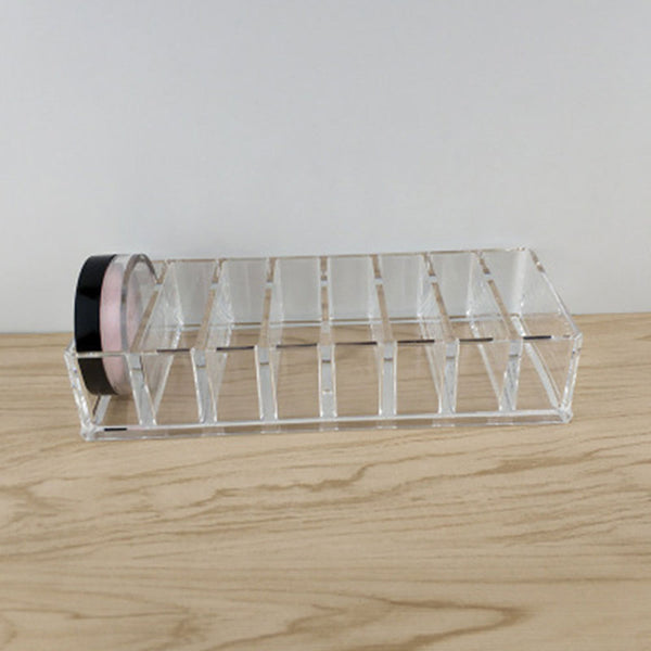 Brush Lipstick Holder Makeup Organizer Cosmetic Stand Storage Case Useful dfg