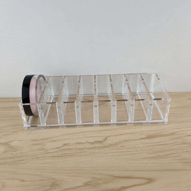 Brush Lipstick Holder Makeup Organizer Cosmetic Stand Storage Case Useful dfg