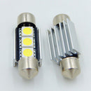 12x 5050 C5W 36mm 3SMD Canbus Error Free Festoon Dome LED Light Bulbs Lamp fdg