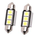 12x 5050 C5W 36mm 3SMD Canbus Error Free Festoon Dome LED Light Bulbs Lamp fdg