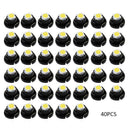 40 x 12V T4.7 1SMD LED Dashboard Gauge Dash Side Light Lamp Bulb for Car Nv