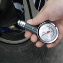 2x Auto Car Motorcycle Tire Tyre Air Pressure Gauge Dial Meter Vehicle Tester c