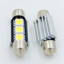 5pcs Canbus No Error 36mm 5W Smd 3-LED Car Day Running Lights Lamps Bul IOE
