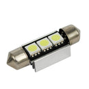 5pcs Canbus No Error 36mm 5W Smd 3-LED Car Day Running Lights Lamps Bul IOE