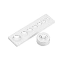 13Pcs Four Button Die Punch Snap Rivet Setter Base Kit DIY Craft Durabl dfg IVT