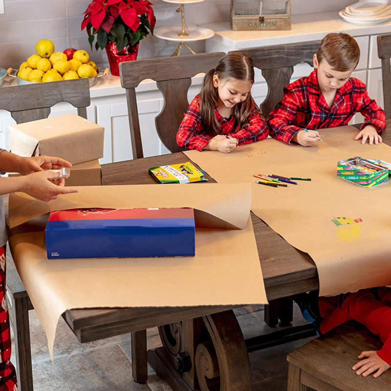 Brown Kraft Paper Roll  Wrapping Craft Cushioning Void Fill DKA PNE