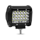 2 x LED Work Light Bar IP67 Spot Flood Combo Triple Row Driving Lamps N POH