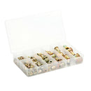 165x Rivet Nut Tool Kit Mixed Zinc Carbon Steel Threaded Rivnut Nutsert In CVZ