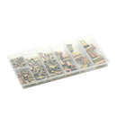 165x Rivet Nut Tool Kit Mixed Zinc Carbon Steel Threaded Rivnut Nutsert In CVZ