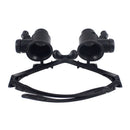 10X 15X 20X 25X Double Eye Watch Repair Magnifier Loupe Glass With 2 LED QQJ