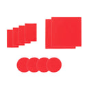 10pcs Seamless Transparent Seamless Carpet Anti-Slip Mat Fixing Glue Function