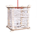 DIY Craft Luminous Lantern Hemp Rope Chinese Knot Pendant Hanging Decor