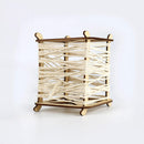 DIY Craft Luminous Lantern Hemp Rope Chinese Knot Pendant Hanging Decor