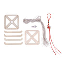 DIY Craft Luminous Lantern Hemp Rope Chinese Knot Pendant Hanging Decor