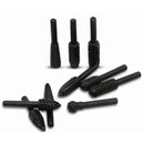 10pcs Mini Steel Rotary Burr Grinding Head Set Wood Carving File Rasp Drill Bits