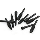 10pcs Mini Steel Rotary Burr Grinding Head Set Wood Carving File Rasp Drill Bits