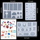 83pcs Silicone Casting Molds and Tools Set  for DIY Jewelry Craft Making wv