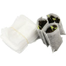 500x  Plant Fiber Nursery Pots Seedling Raising Bag Plants Holder Garden  AXO