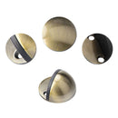 Floor Door Stopper Metal Door Stopper Rubber Bumper Safety Home Commercial ZPC