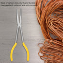 Needle Nose Pliers Long Nose Pliers Cutter 11 Inch Elastic High Precisio EWN