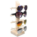 Wooden Glasses Display Stand Jewelry Accessories Shelf Rack Frame Organ CZF