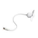 USB Fan Mini Portable Fan Flexible Gooseneck Cooling Fan For Laptop PC No PTV