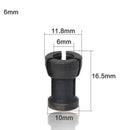 3 x Woodworking Router Bit Engraving Wood Milling Cutter Chuck 6mm 6.35 RQX