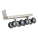 Hanging Sliding Door Closet Hardware Kit Wheels Roller Set 11.8cm YWW KUE