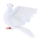 White Artificial Feather Foam Flying Doves Birds Wedding Party Home De DIQ