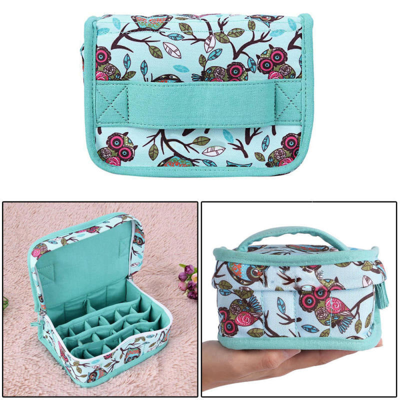 1 x Portable Essential Oil Carrying Case Holder 20 Bottles Storage Bag GXO OJT