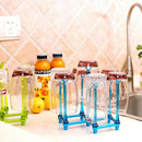 2x Home Drink Coffee Water Cup Holder Mug Rack Desk Storage Stand Clip Tray