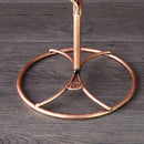 Round Metal Red Wine Glass Holder Rack Retro Goblet Stand for Water Filt AGE