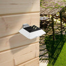 4LED Solar Power Motion Sensor Garden Yard Security Gutter Spot Flood Light