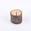 20X Christmas Wooden Table Number Cards Place Name Card Stand Holder Party ert