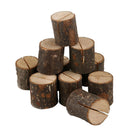 20X Christmas Wooden Table Number Cards Place Name Card Stand Holder Party Decor