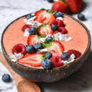 Candy Storage Coconut Shell Non-toxic Decor Dish Fruit Natural Bowl Eco- ZFP