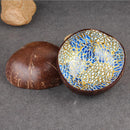 Candy Storage Coconut Shell Non-toxic Decor Dish Fruit Natural Bowl Eco- ZFP