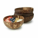 Natural Coconut Shell Bowl Rice Fruit Desert Bowl Handicraft Art Work Home Decor
